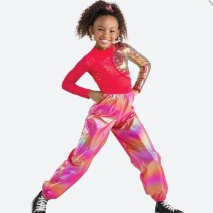 Revolution Dance "Unstoppable" RC24664 Red Sequin Dance Costume